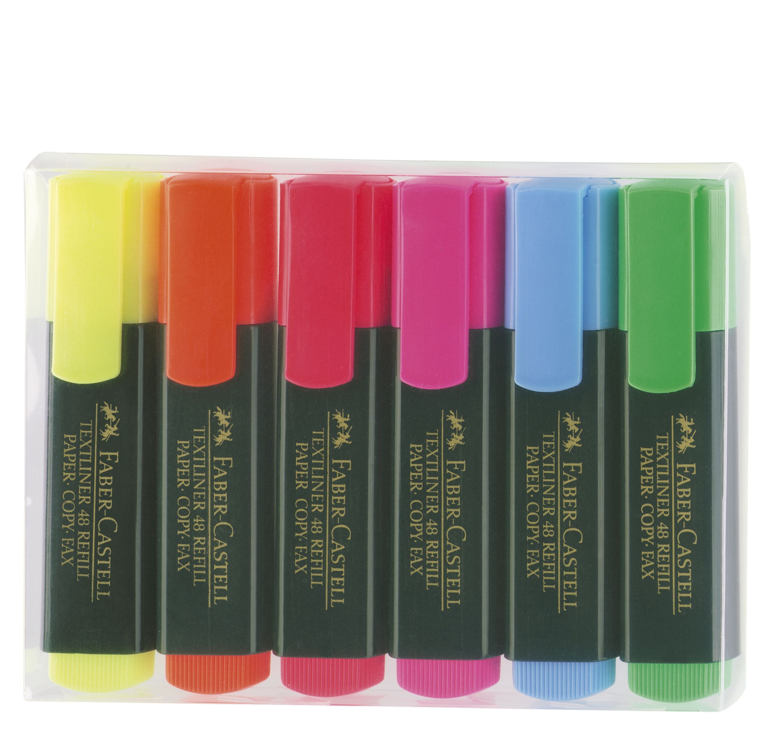 TEXTMARKER SET 6 1548 FABER-CASTELL TEXTMARKER SET 6 1548 FABER-CASTELL